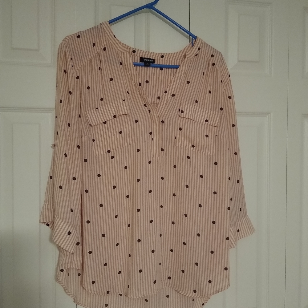 Torrid Harper blouse